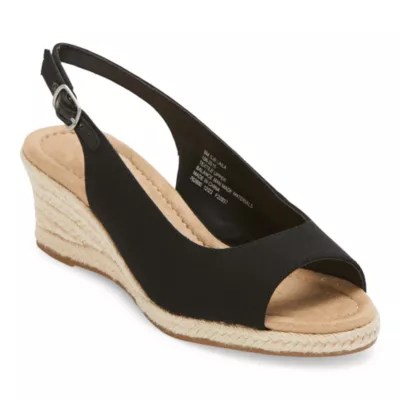 St. John's Bay Womens Laila Wedge Sandals JCPenney