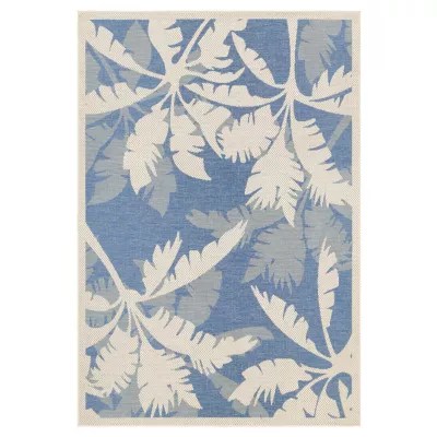 Couristan® Coastal Floral Indoor/Outdoor Rectangular Rug JCPenney