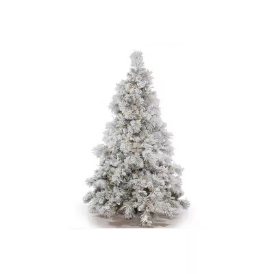 Vickerman PreLit Christmas TreeJCPenney, Color Flocked White