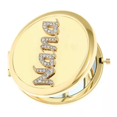 Jewelry Gold Tone Nana Compact Mirror, Color Gold Tone JCPenney