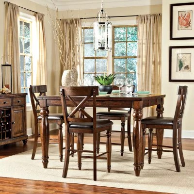 Kingston 5pc Gathering Table Dining Set, Color Raisin JCPenney