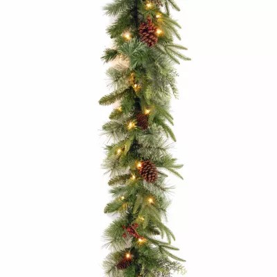 Feel Real Christmas Garland National Tree Co. Colonial Feel Real Indoor Outdoor Christmas Garland