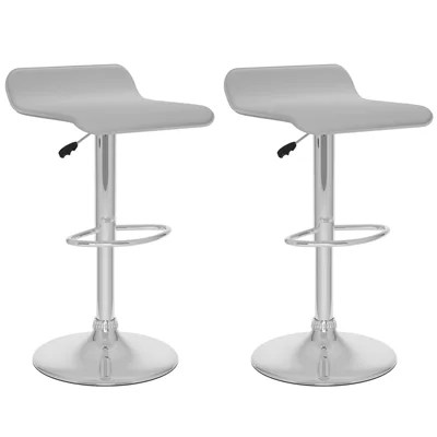 Corliving 2Pc. Curved Seat Adjustable Barstools JCPenney