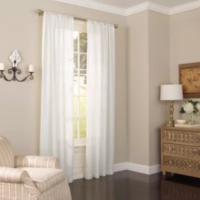 Eclipse Chelsea RodPocket Sheer Curtain PanelJCPenney