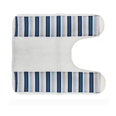 Popular Bath Beautifly Contour Bath Rug 948523, Color Blue JCPenney