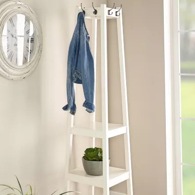 Helena Coat Rack, Color White JCPenney
