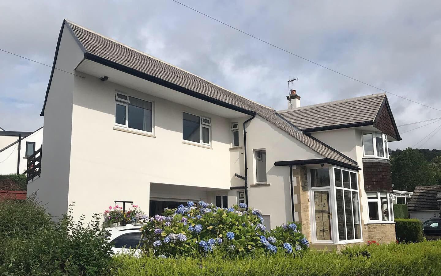 Detached Silicone Render Project in Harden, Yorkshire JC Rendering