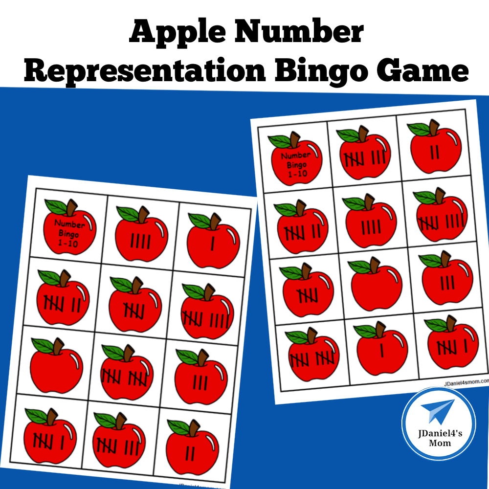 Woodland Animal Number Representation Bingo Game JDaniel4s Mom