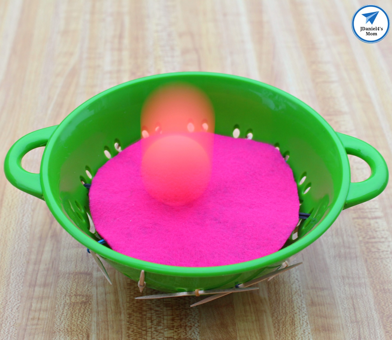 STEM Challenge Building a Colander Trampoline JDaniel4s Mom
