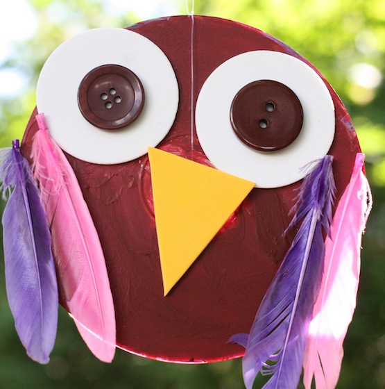 Fall Crafts with Owls for Kids