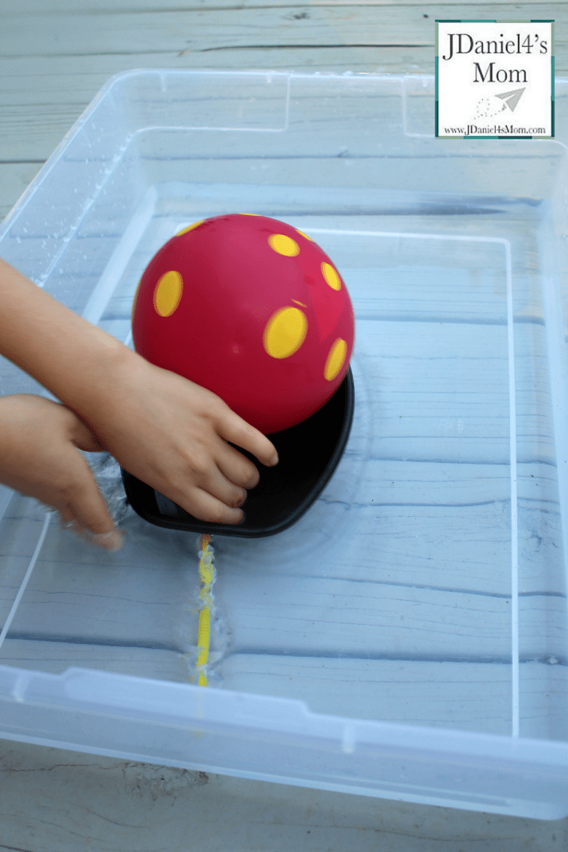 STEM Activities - Making a Balloon Boat Move