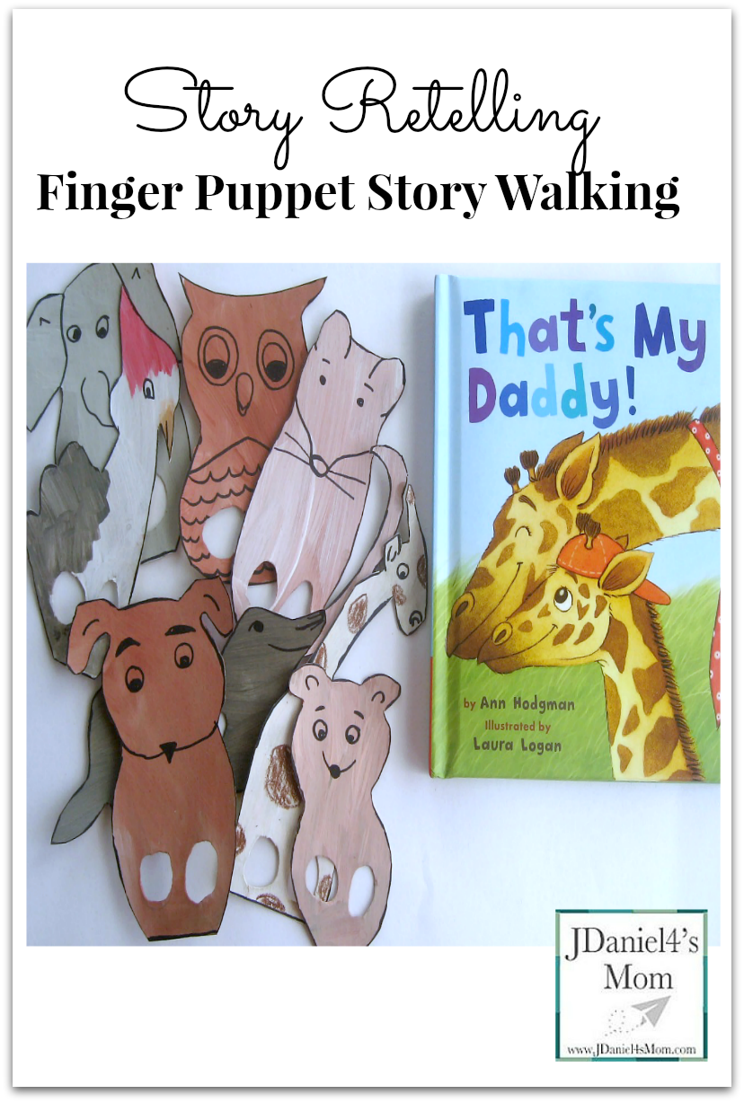 Story Retelling Finger Puppet Story Walking