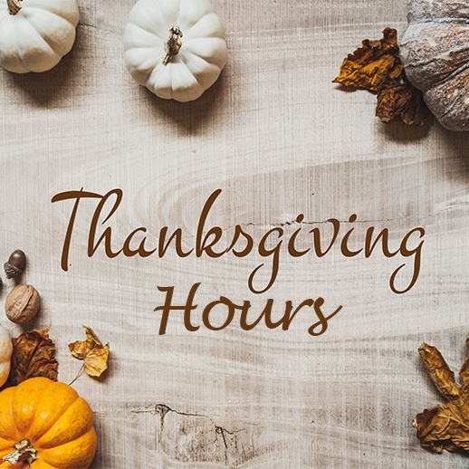 Thanksgiving Week Hours JasperDubois County Public Library