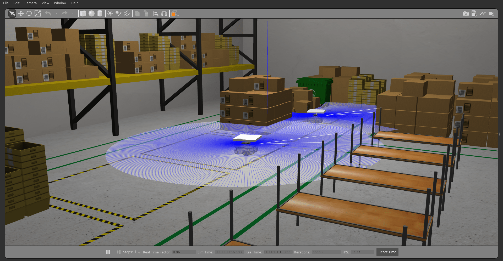 Multi Robot Amazon Warehouse Robotics Academy