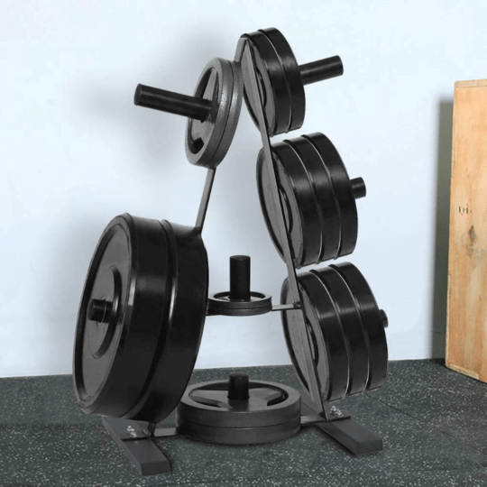Heavy Duty Bumper Plate Storage Weight Tree Rack Creative Gifts, Funny Products