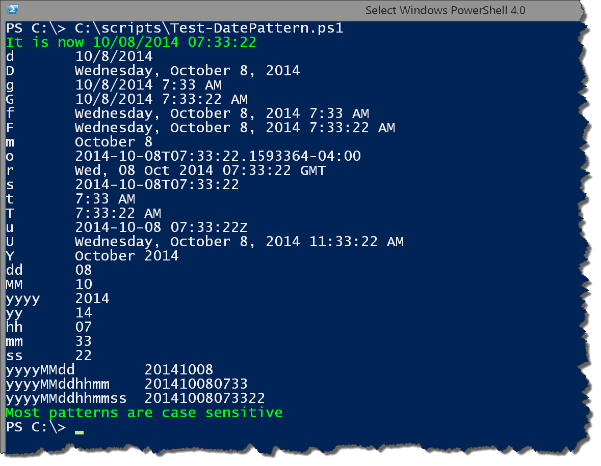 PowerShell Dates, Times and Formats • The Lonely Administrator