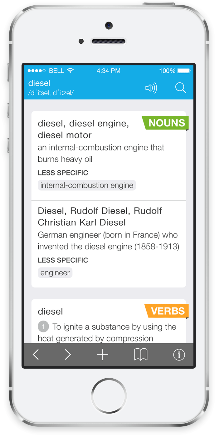 Concise English Dictionary for iPhone and iPad