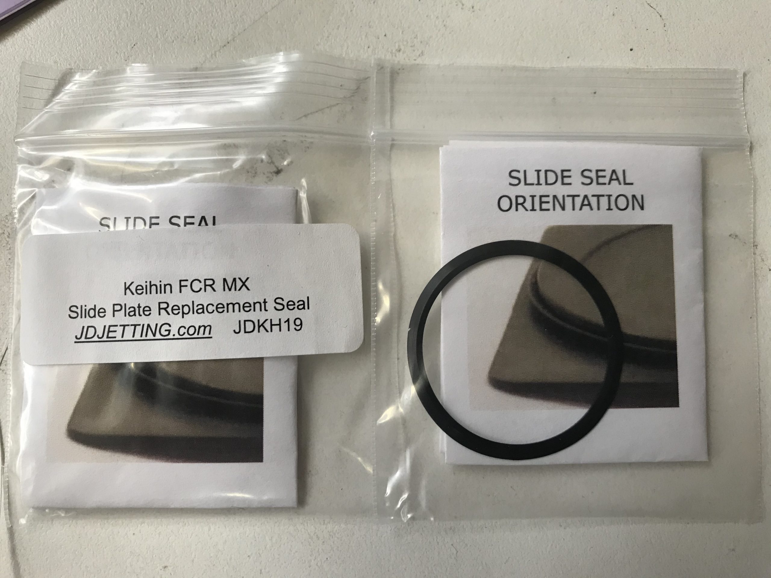 FCR MX SLIDE PLATE SEAL (KEIHIN) JD JETTING AUSTRALIA
