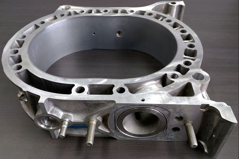 GENUINE MAZDA 13B TURBO ROTARY ENGINE FRONT ROTOR HOUSING RX7 RX7 FC3S OEM JDM