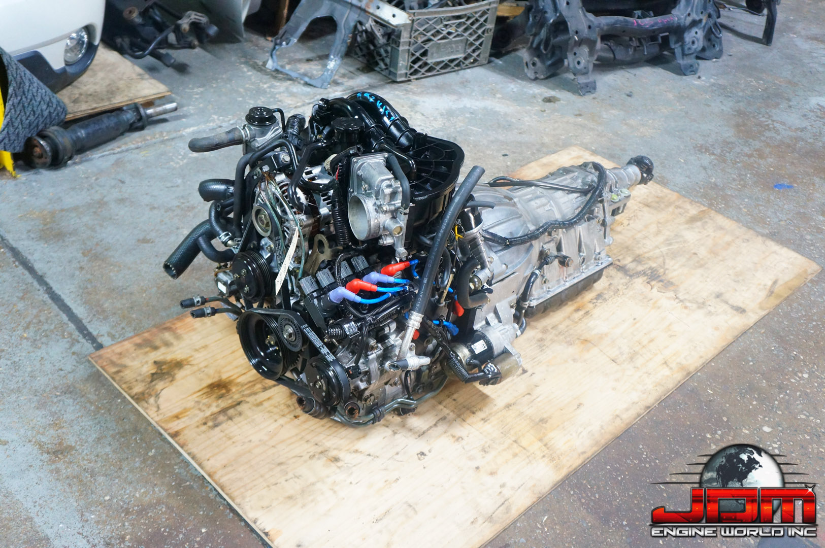 JDM 13B RX8 4PORT ENGINE w/ AUTOMATIC TRANSMISSION 5 Star Quality