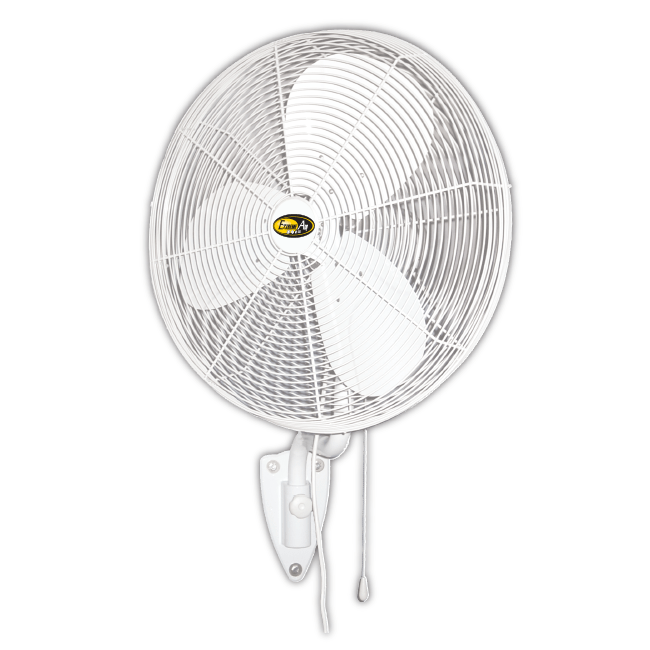 Outdoor Oscillating Misting Fan Wall Mount
