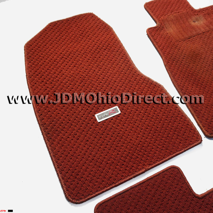 JDM EP3 Civic Type R Red Floor Mat Set