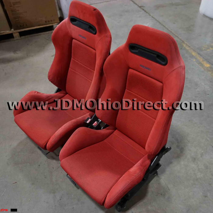 JDM DC2 Integra Type R Red Recaro Seat Set