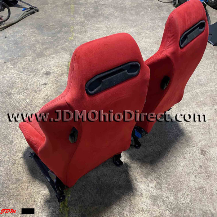 JDM EK9 Civic Type R Red Recaro Seats
