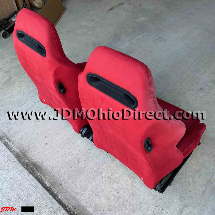 JDM DC2 Integra Type R Red Recaro Seat Set