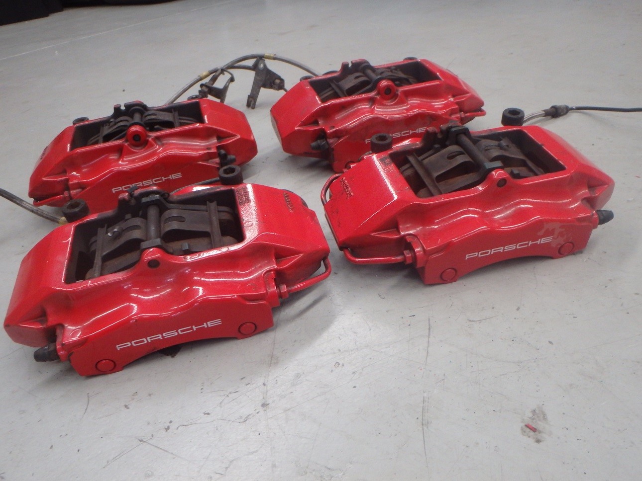 Porsche 911 Carrera 4S C4 996 Turbo Brembo Front Rear Brake Caliper Set