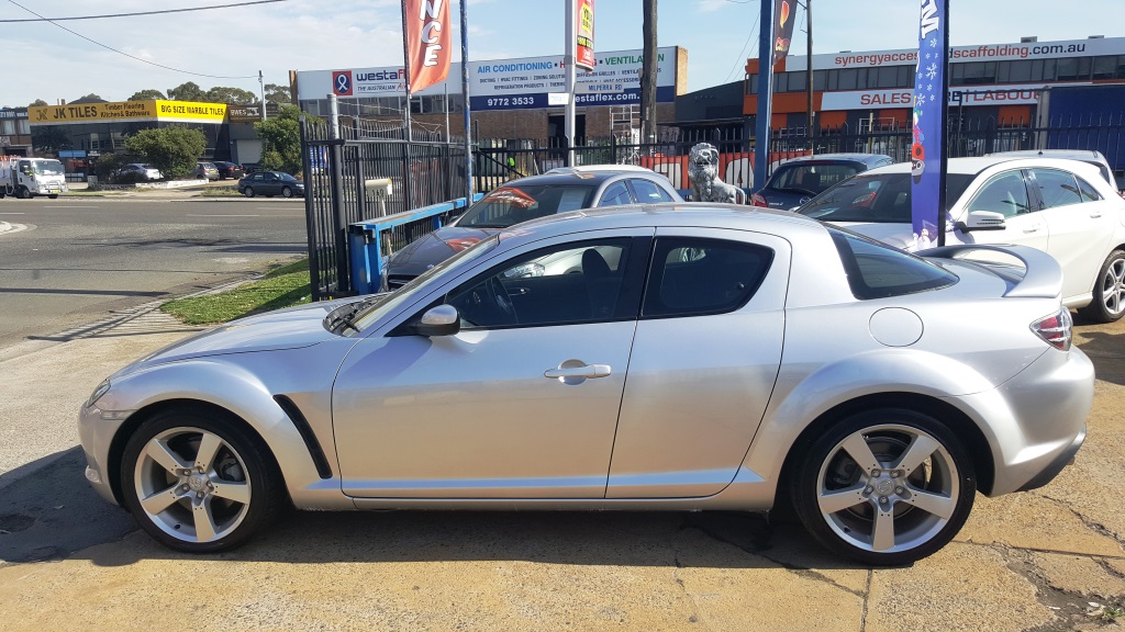 2005 MAZDA RX8 4D COUPE MANUAL, LOW KMS Japanese & European Used
