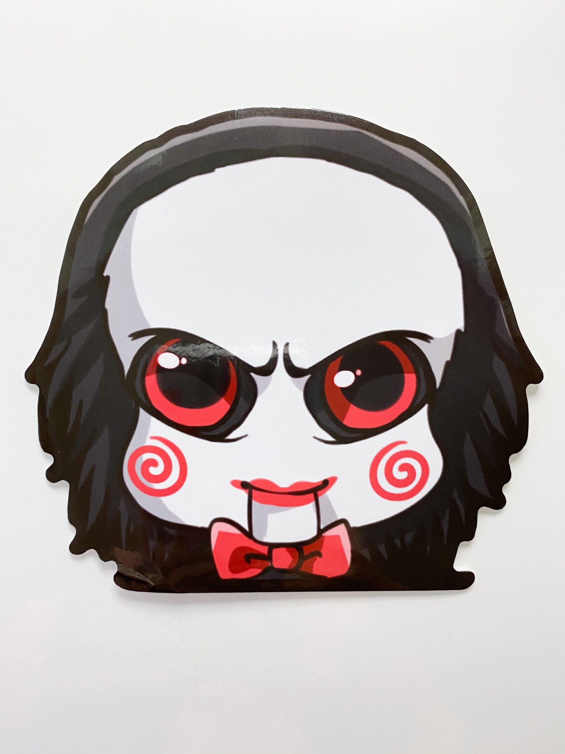 Saw Jigsaw Horror Peeker Decal Vinyl Stickers JDM Stuff