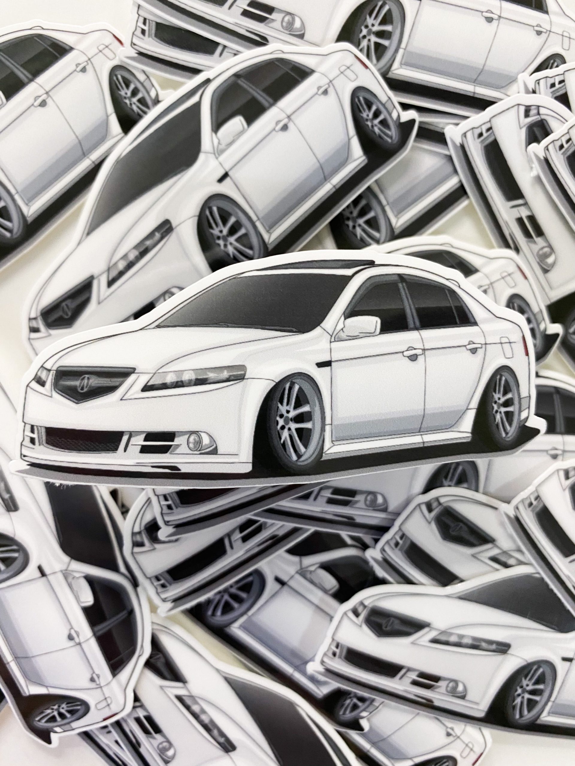 JDM Acura TL Vinyl Stickers JDM Stuff