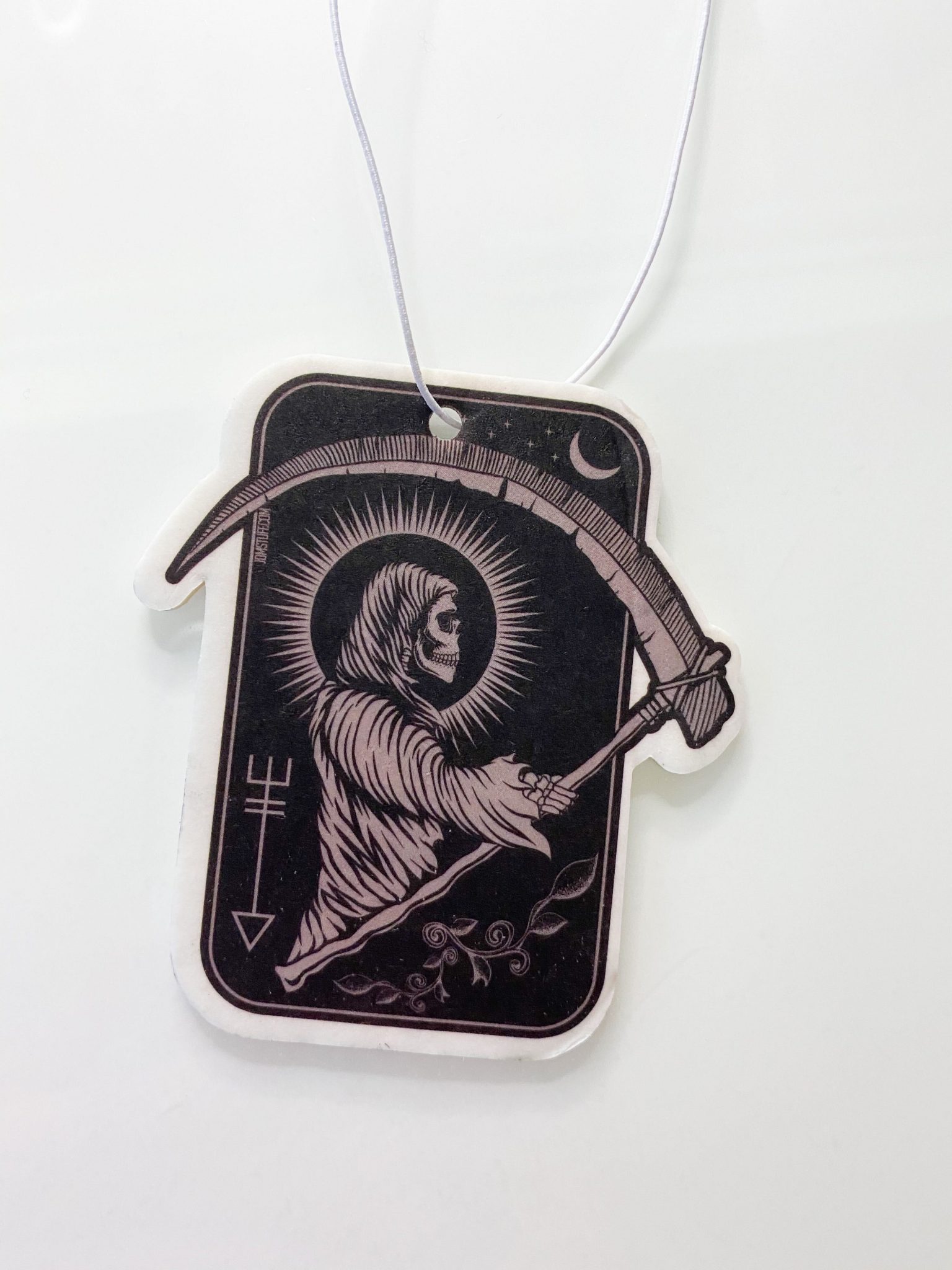 JDM Grim Reaper Tarot Card Death Winter Scented Air Freshener JDM Stuff