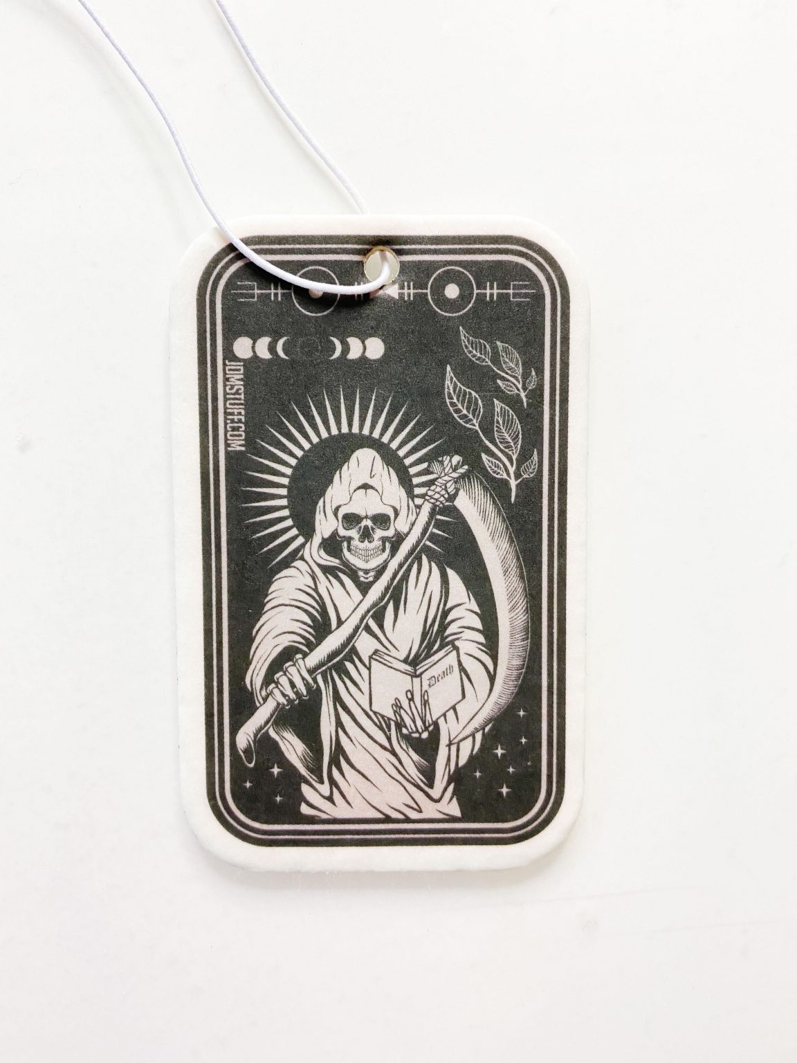 JDM Grim Reaper Tarot Card Book of Death Winter Scented Air Freshener