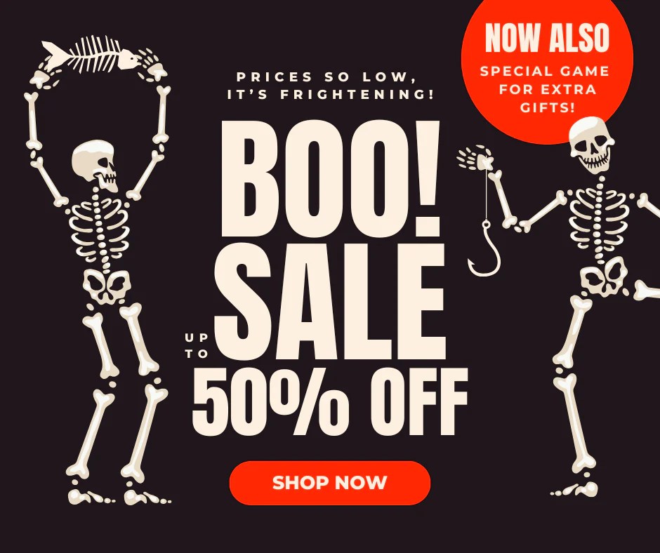 🎃 Trick or Treat at JDM Plus, Enjoy up to 50 Off! 🎃 JDM TACKLE HEAVEN