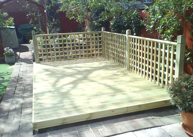 Decking Fitters In Kent Decking Companies J Dowle Fencing