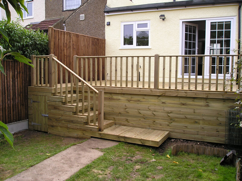 Decking Fitters In Kent Decking Companies J Dowle Fencing