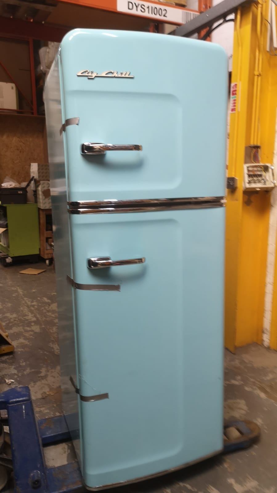 Fridge Spray Painting Jack & Daniel