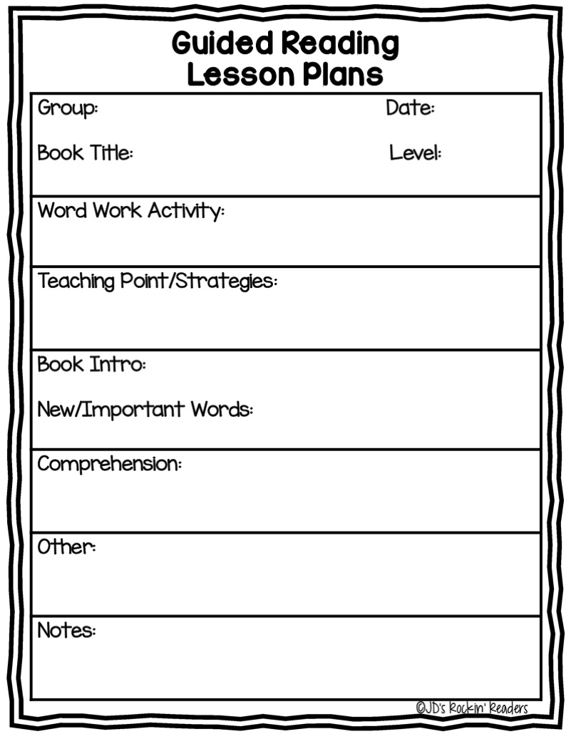 Guided Reading for Primary Grades {with a FREEBIE} JD's Rockin' Readers