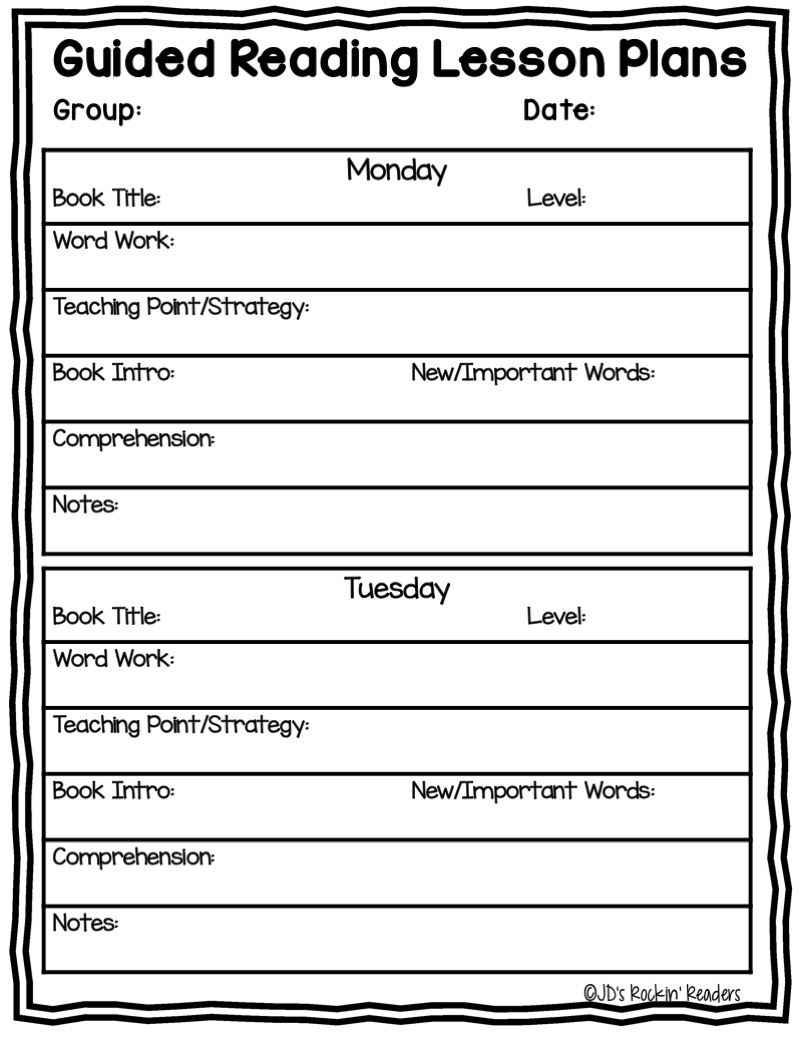 Guided Reading for Primary Grades {with a FREEBIE} JD's Rockin' Readers