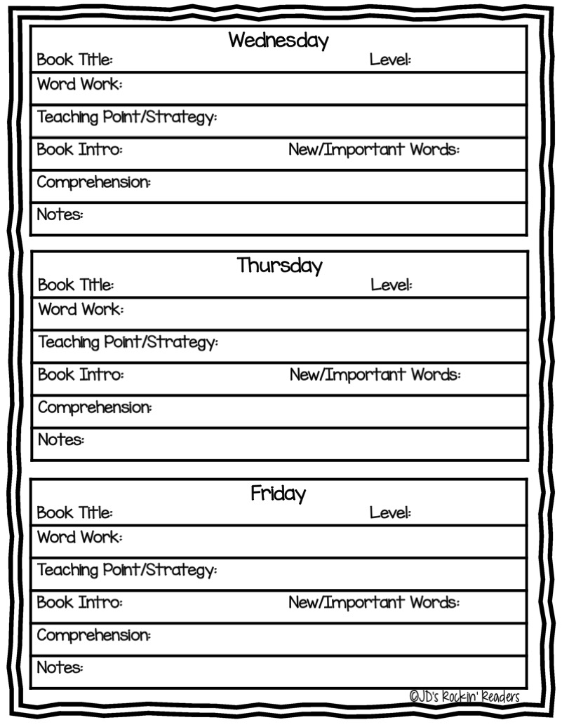 Guided Reading for Primary Grades {with a FREEBIE} JD's Rockin' Readers