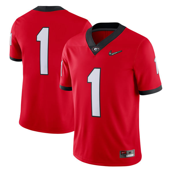 Bulldogs Nike 2017 College Football Playoff Game Jersey Red