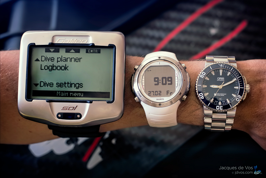 Dive Watch vs Dive Computer Jacques de Vos