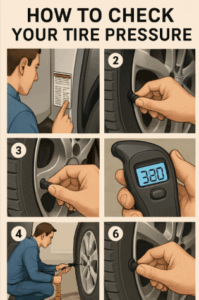 Tire Inflation 101: The Why, When, and How of Checking Your Tire