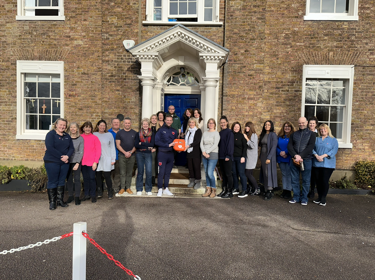 Ursuline Preparatory School Recieves JE3 Defibrillator and CPR Training