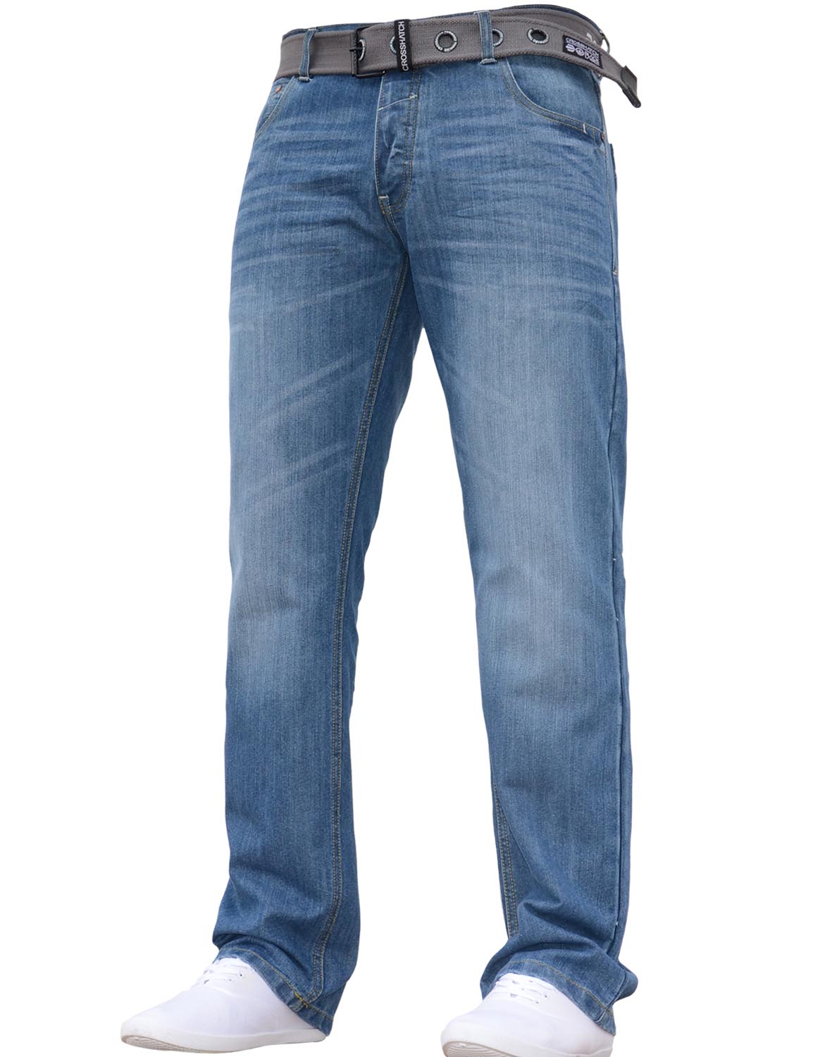 Mens Wako Light Blue Jeans Jeanbase