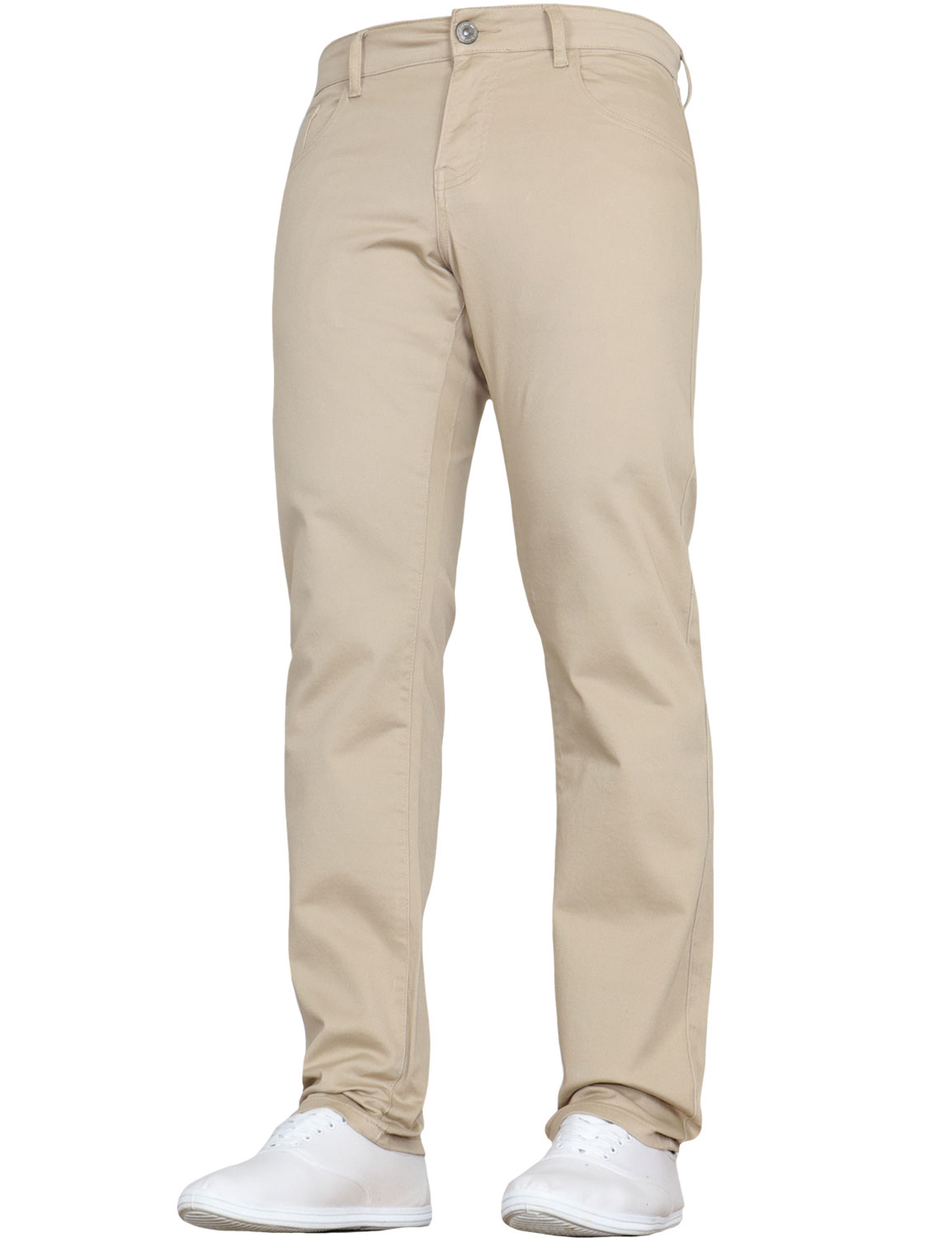 Mens Otley Beige Chinos Jeanbase