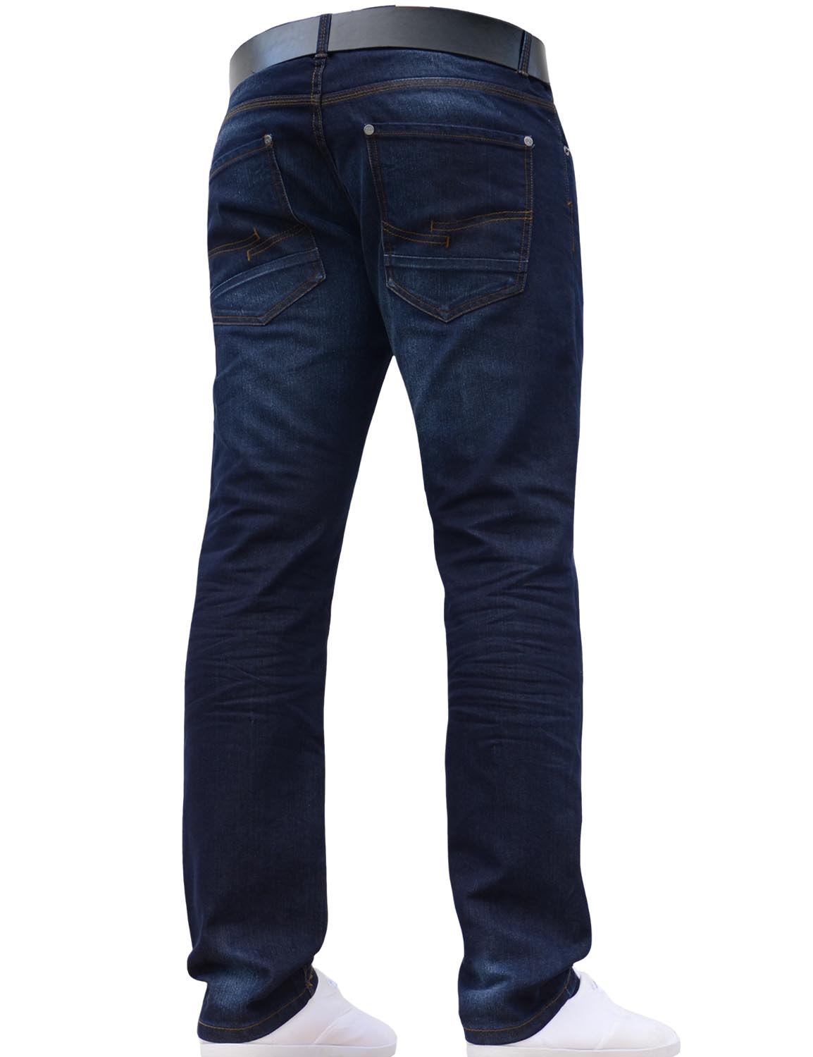 Mens Wayne Dark Wash Jeans Jeanbase