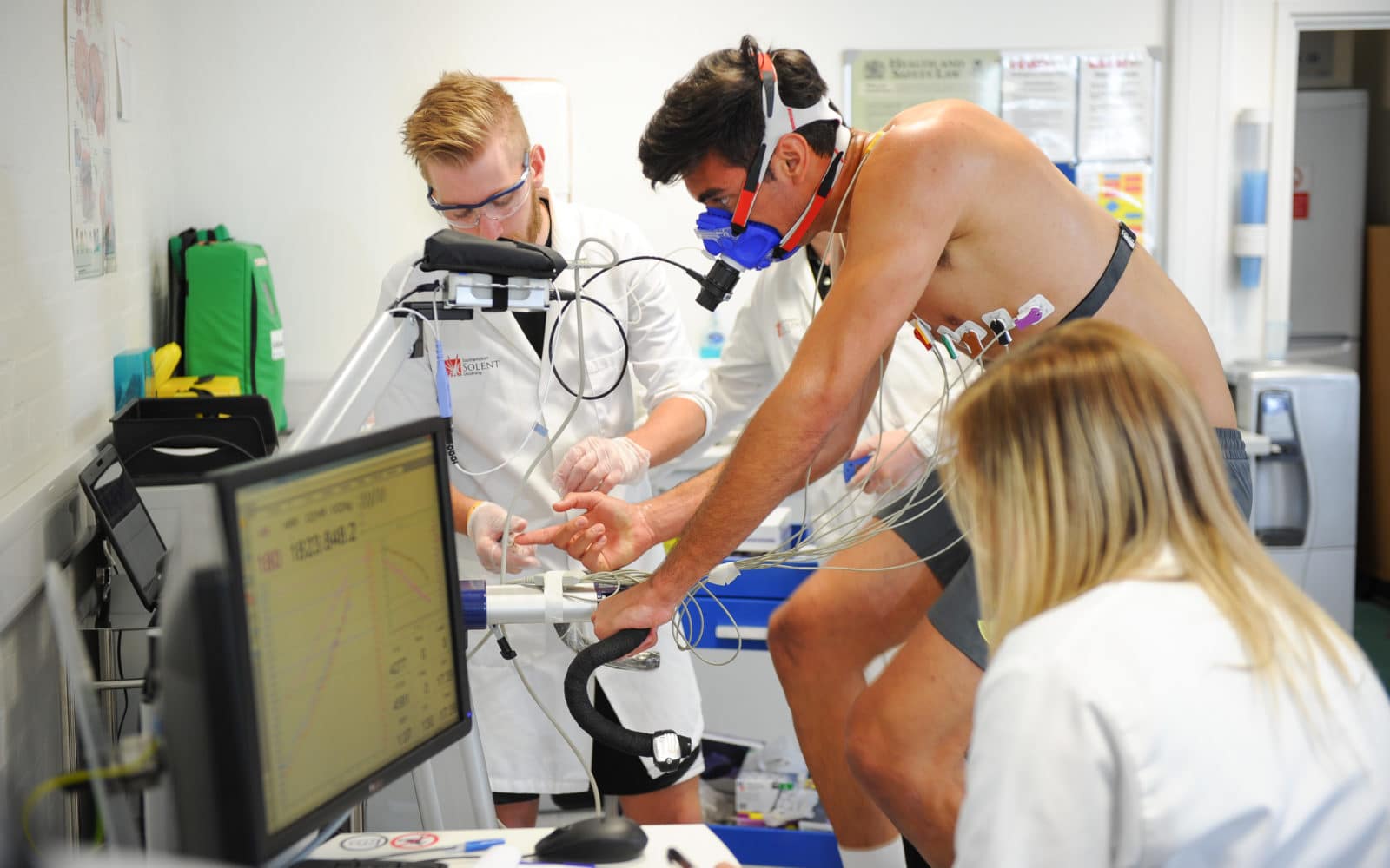 Taking a Sports Medical Test Before Training Hard and Competing in